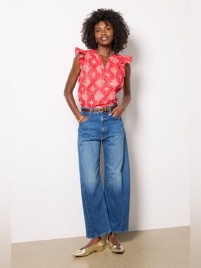 Evereve Nadia Flutter Top